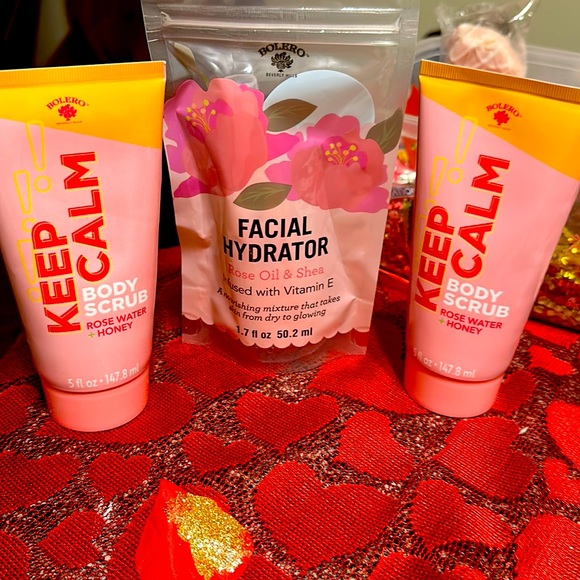 Bath & Body Bolero Beverly Hills Body Scrub Rose Water Honey 5floz